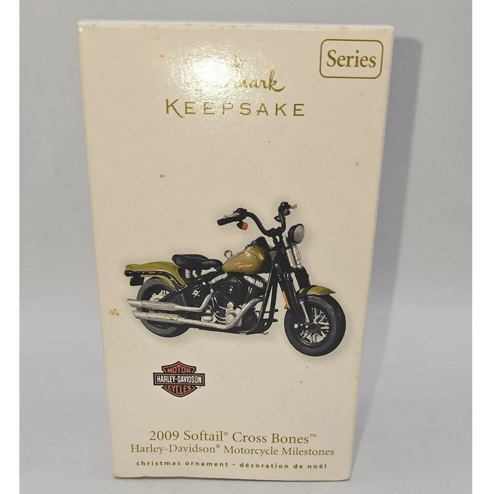 Hallmark Keepsake Harley-Davidson Motorcycle Milestones Ornaments Set 6 2006-11